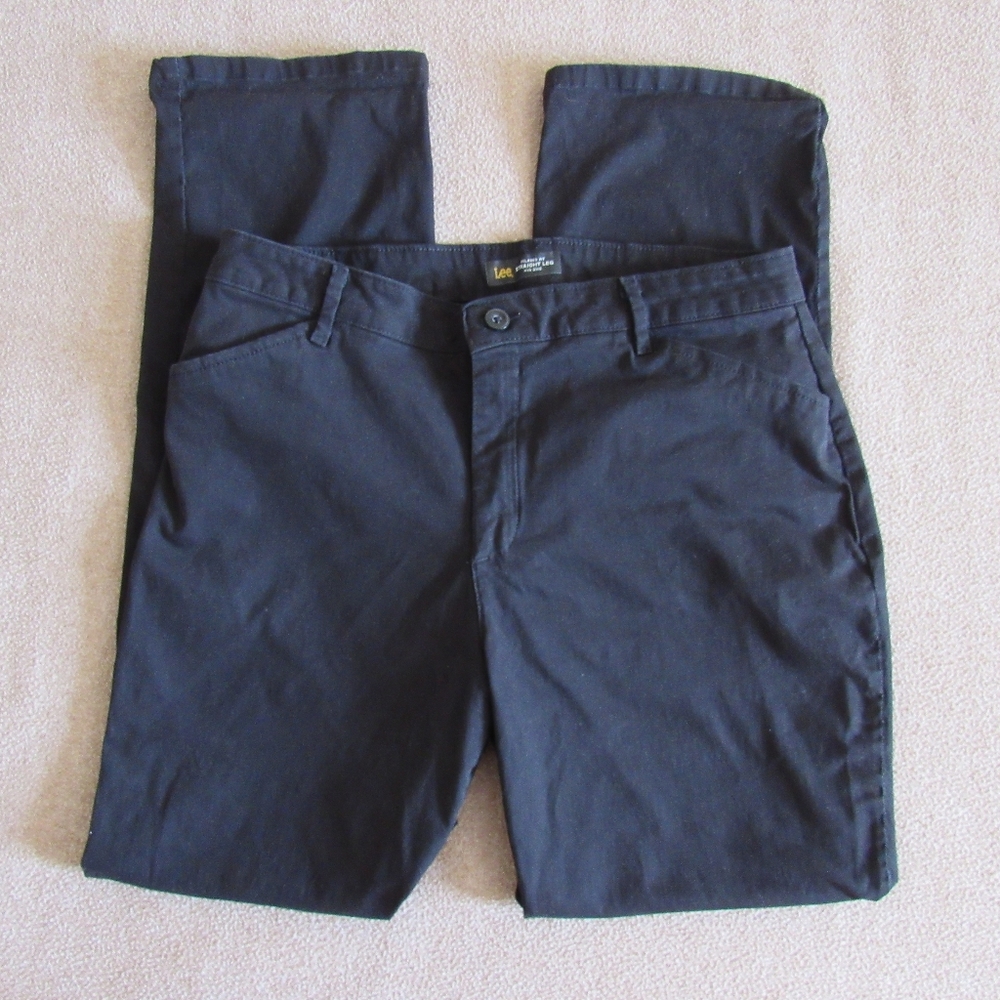 Lee relaxed fit straight leg pants